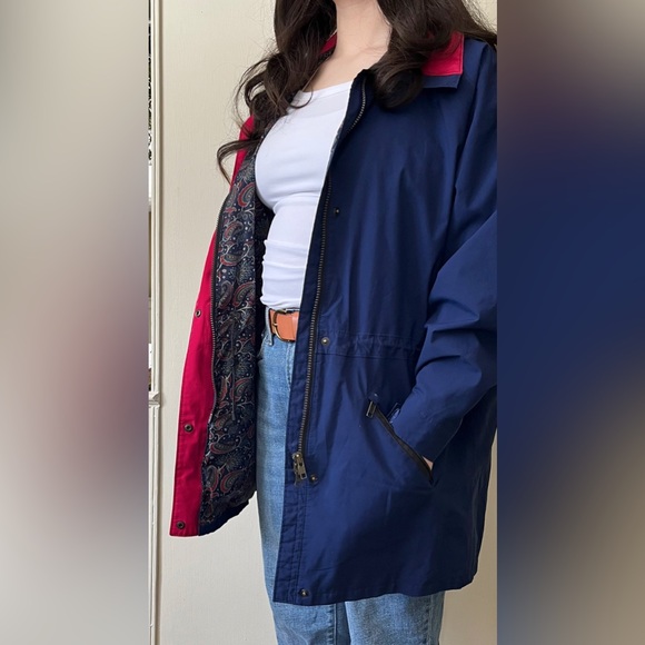 80s/90s Vintage Far West Windbreaker Barn/Chore Style Jacket‎ Made in Canada - Picture 4 of 14